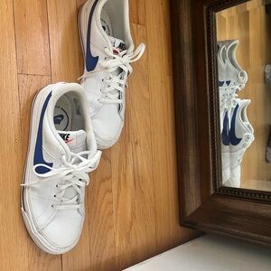 Nike White and Blue Sneakers kids